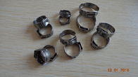 Single ear stainless steel tube clamp,Customized stainless steel hose clamps, made in China professional manufacturer