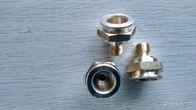 Customized Brass Quick Connector with all kinds of finishes, made in China professional manufacturer