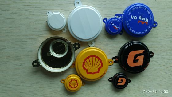 Custom Tab seal, Tri-sure,  thread cover, vat flange; color printing can be customized according to customer requireme