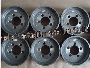 ductile iron casting, wheel hub, sand casting