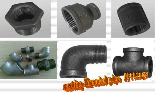 malleable cast iron pipe fittings