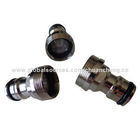 Eco-friendly unleaded male hose fittings with metallic filter, OEM orders are welcome