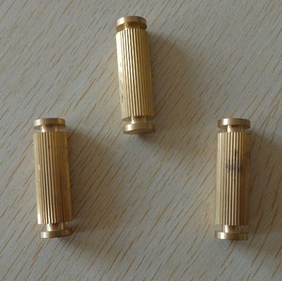 Customized Brass Connector Product with all kinds of finishes, made in China professional manufacturer