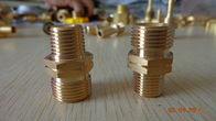 Customized brass hose fittings with all kinds of finishes, made in China professional manufacturer