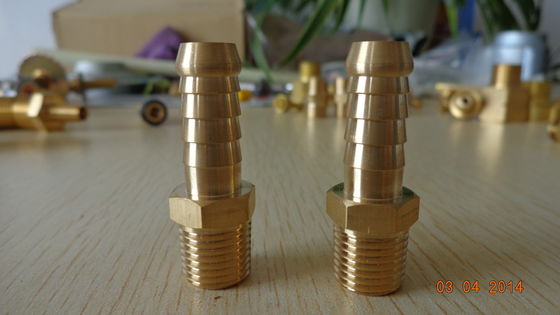 Customized brass hose fitting with all kinds of finishes, made in China professional manufacturer