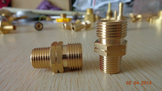 Customized brass hose fitting with all kinds of finishes, made in China professional manufacturer