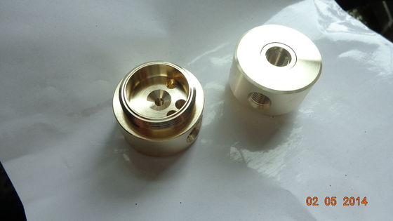 CNC machining brass fittings with nickle plated, made in China professional manufacturer