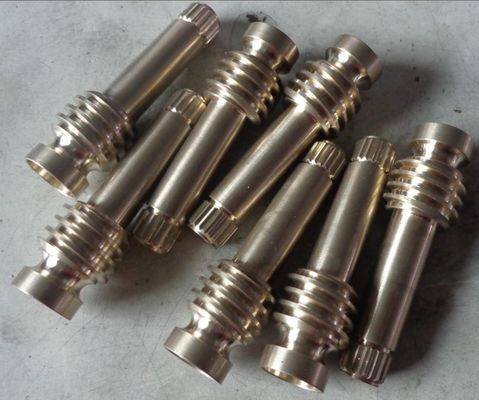 CNC machining brass fittings with nickle plated, made in China professional manufacturer