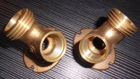Brass coupling with CNC machining, made in China, OEM orders are welcome
