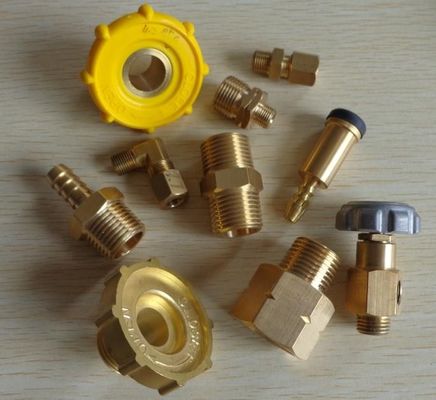 Custom CNC brass pipe fittings, made in China professional manufacturer