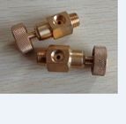 Brass Tee, Custom CNC Brass Connector Products, made in China professional manufacturer