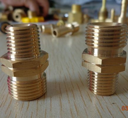 CNC machining brass Quick Connector, made in China professional manufacturer