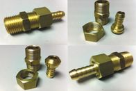CNC machining brass gas pipe fittings, made in China professional manufacturer