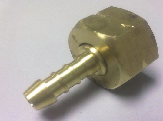 CNC machining brass gas pipe fittings, made in China professional manufacturer