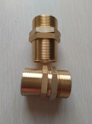 Custom CNC Brass bsp pipe fittings, made in China professional manufacturer