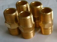 Custom CNC Brass bsp pipe fittings, made in China professional manufacturer