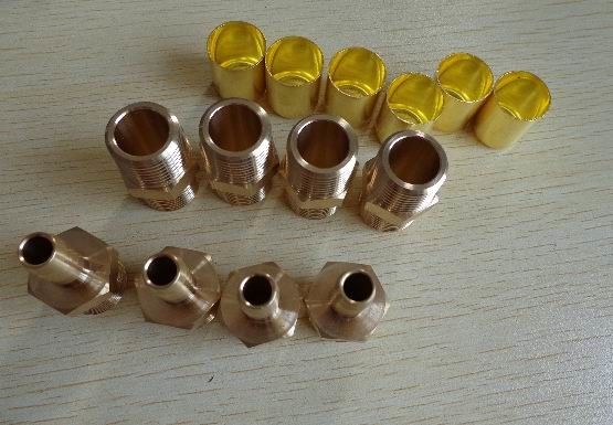 Processing custom all kinds of pipe fitting, CNC machining, brass fitting, made in China professional manufacturer