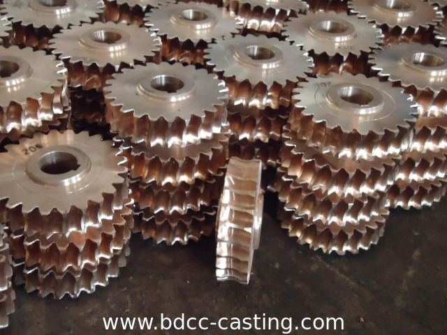 worm gear machinging parts with high quality
