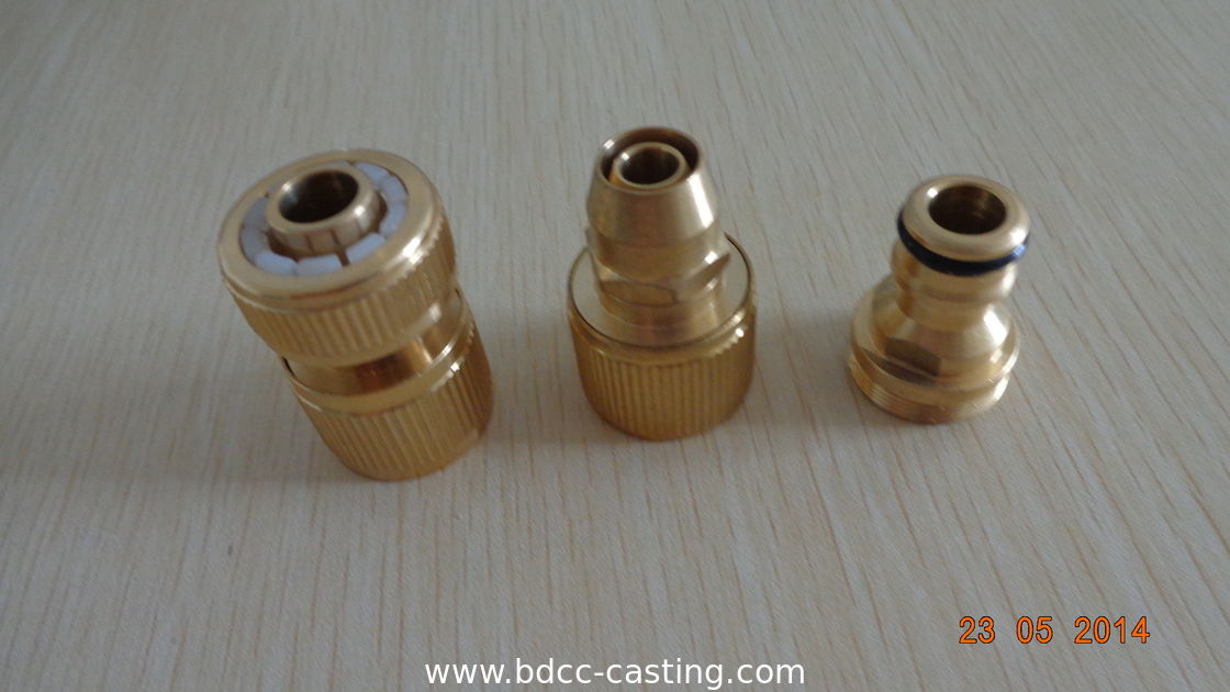 Customized brass air hose fittings with male and female
