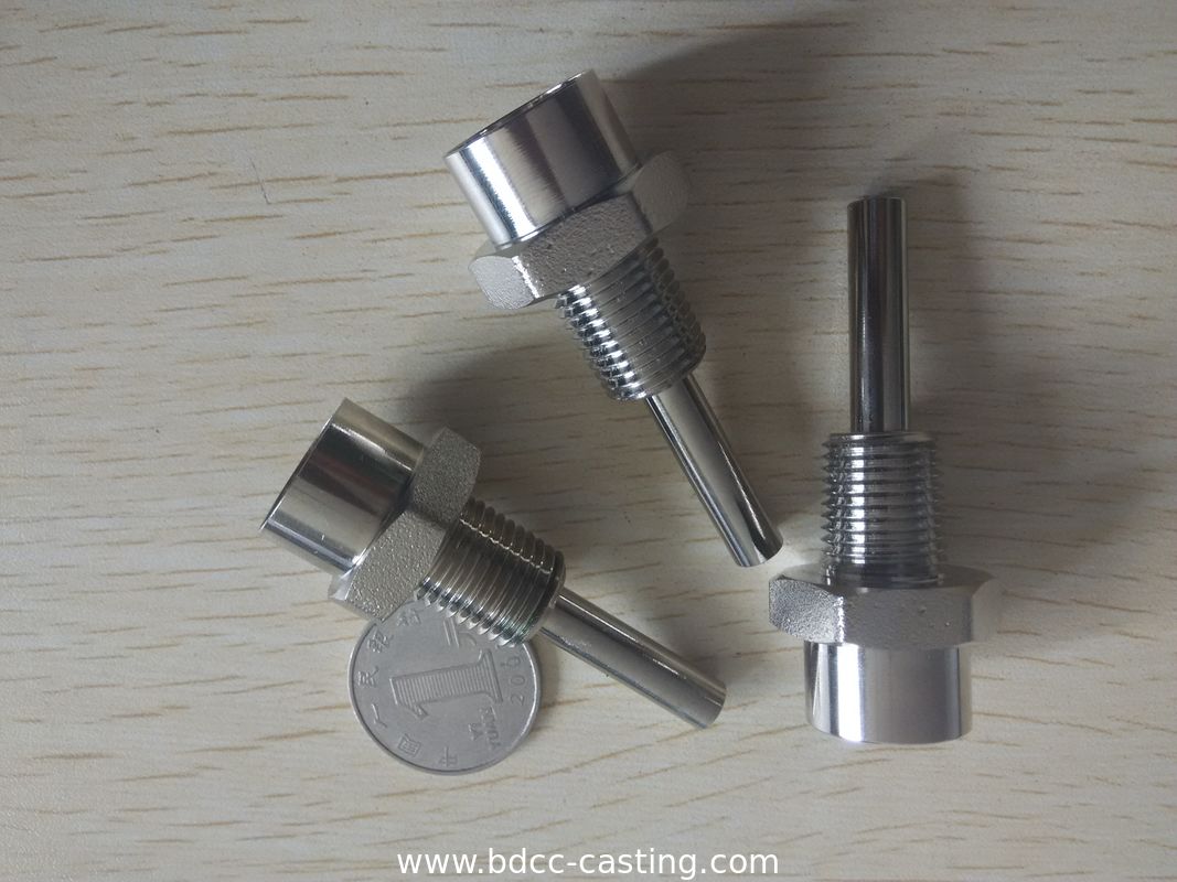 CNC machining Sensor stainless steel nipple，CNC machining; machining; Stainless steel CNC machining