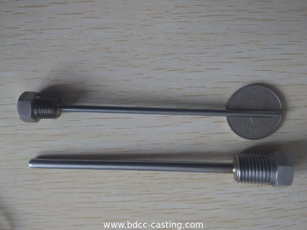 CNC machining Sensor stainless steel fitting,machining, CNC machining, The temperature sensor sets of stainless steel