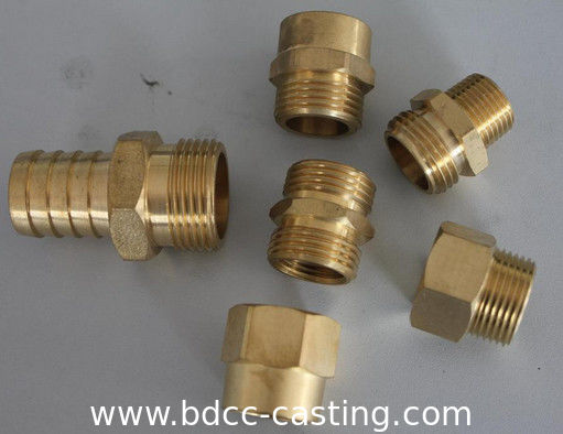 CNC precision machining brass couplings, made in China professional manufacturer
