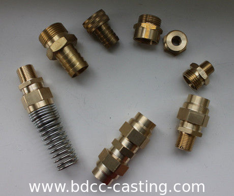 CNC machining brass fittings,  made in China professional manufacturer