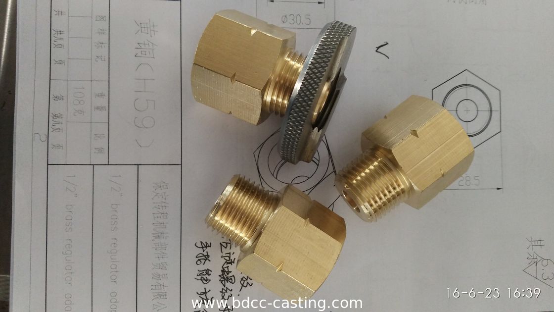 Eco-friendly unleaded male hose fittings with metallic filter, OEM orders are welcome