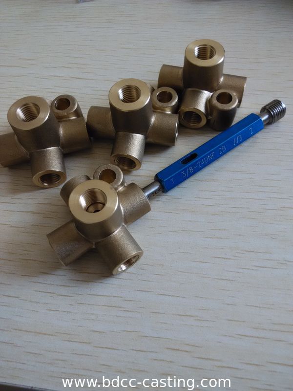 cnc machining parts with high quality,Machining brass, copper alloy forgings, Brass Oil Separator
