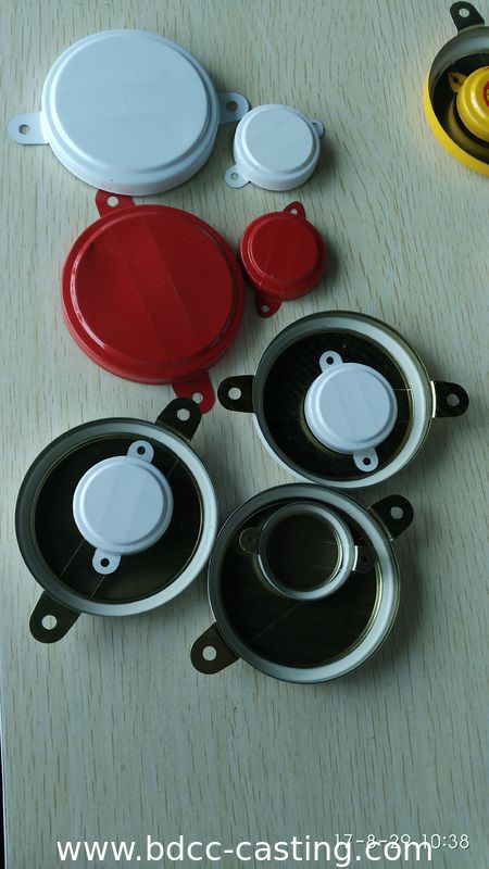 Custom Tab Seal, Tri-Sure,  Thread Cover, Vat Flange; Color Printing Can Be Customized According To Customer Requireme