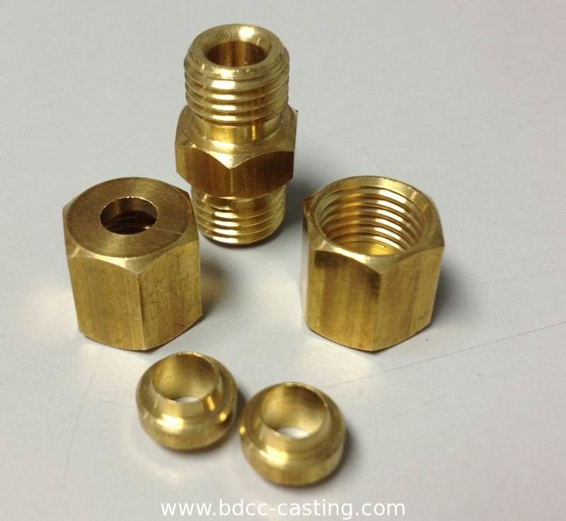 Processing custom all kinds of pipe fitting,Adapte,CNC machining, brass fitting, made in China professional manufacturer