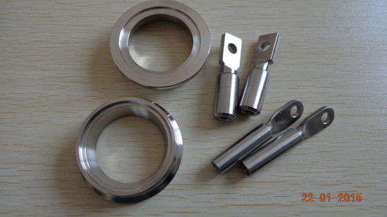 stainless steel clevis and weld flange, Customized CNC machining automotive accessories